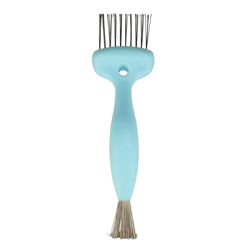 Olivia Garden Brush Cleaner 2-tools-in-1, Blue Olivia Garden Brush Cleaner 2-tools-in-1, Blue