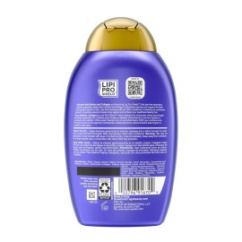 OGX Thick & Full + Biotin & Collagen Volumizing Shampoo, Nutrient-Infused Hair Shampoo with Vitamin B7 Biotin Gives Hair Volume & Body for 72+ Hours, Sulfate-Free Surfactants, 13 fl. oz OGX Thick & Full + Biotin & Collagen Volumizing Shampoo, Nutrient-Infused Hair Shampoo with Vitamin B7 Biotin Gives Hair Volume & Body for 72+ Hours, Sulfate-Free Surfactants, 13 fl. oz