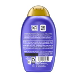 OGX Thick & Full + Biotin & Collagen Volumizing Shampoo, Nutrient-Infused Hair Shampoo with Vitamin B7 Biotin Gives Hair Volume & Body for 72+ Hours, Sulfate-Free Surfactants, 13 fl. oz OGX Thick & Full + Biotin & Collagen Volumizing Shampoo, Nutrient-Infused Hair Shampoo with Vitamin B7 Biotin Gives Hair Volume & Body for 72+ Hours, Sulfate-Free Surfactants, 13 fl. oz