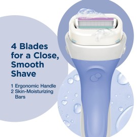 Schick Intuition Pure Nourishment Razors for Women | 1 Razor & 2 Intuition Razor Blades Refill with Organic Cocoa Butter Schick Intuition Pure Nourishment Razors for Women | 1 Razor & 2 Intuition Razor Blades Refill with Organic Cocoa Butter