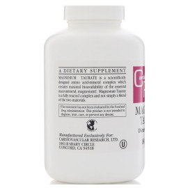 Cardiovascular Research Magnesium Taurate 125 mg, Creamy White, 180 Capsules (MAGT2)