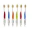 MOUTHWATCHERS Dr Plotkas Soft Flossing Manual Toothbrush for Adults - Ultra Clean, Good for Sensitive Teeth and Gums, Multicolor - 6 Pack
