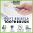 MOUTHWATCHERS Dr Plotkas Soft Flossing Manual Toothbrush for Adults - Ultra Clean, Good for Sensitive Teeth and Gums, Multicolor - 6 Pack