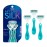Schick Hydro Silk Sensitive Women\'s Disposable Razors, 3ct | 5-Blade Disposable Razors for Women Sensitive Skin | Travel Razor for Women