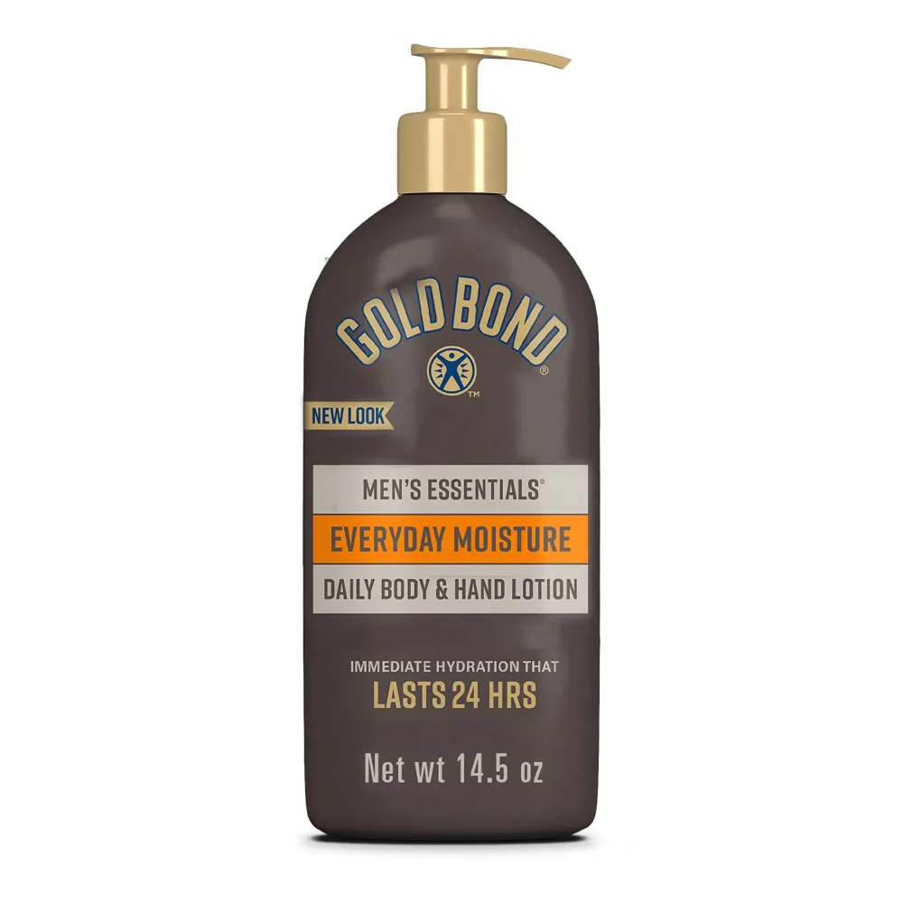 Gold Bond Ultimate Men\'s Essentials Hydrating Lotion, 14.5 oz., Everyday Moisture for Dry Skin Gold Bond Ultimate Men\'s Essentials Hydrating Lotion, 14.5 oz., Everyday Moisture for Dry Skin