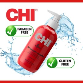 CHI Straight Guard Smoothing Styling Cream, Eliminates Frizz For Sleek & Shiny Hair, Maximum Control, 8.5 Oz CHI Straight Guard Smoothing Styling Cream, Eliminates Frizz For Sleek & Shiny Hair, Maximum Control, 8.5 Oz