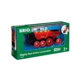 BRIO World 33592 Mighty Red Action Locomotive - Ba..