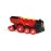 BRIO World 33592 Mighty Red Action Locomotive - Battery Operated Toy Train with Light, Sound Effects | Ideal for Kids Age 3 Compatible with All Tracks and Vehicles