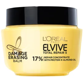 L\'Oreal Paris Elvive Total Repair 5 Damage-Erasing Balm with Almond and Protein, 8.5 Ounce
