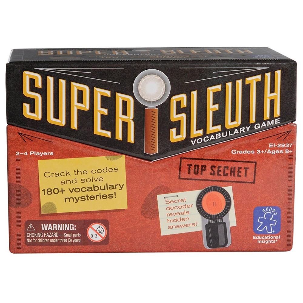 Educational Insights Super Sleuth Vocabulary Game Educational Insights Super Sleuth Vocabulary Game