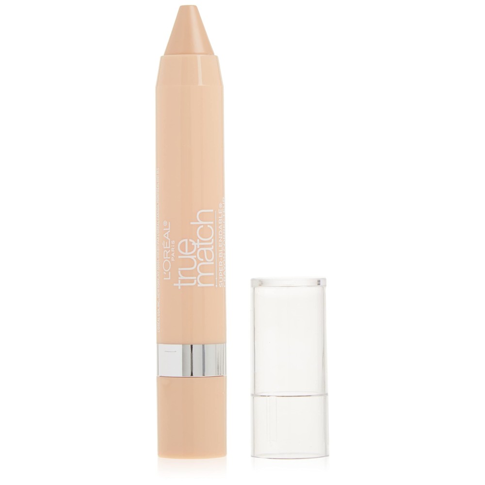 L\'Oreal Paris True Match Super Blendable Crayon Concealer, Fair/Light Neutral, 0.1 oz.