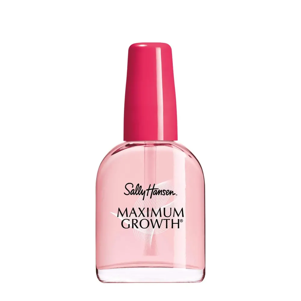 Sally Hansen Maximum Growth, Nail Strengthener, Base Coat, Nail Protectant, Triple Protein and Silk Formula Sally Hansen Maximum Growth, Nail Strengthener, Base Coat, Nail Protectant, Triple Protein and Silk Formula