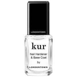 LONDONTOWN kur Nail Hardener and Base Coat, 0.4 Fl Oz (Pack of 1) LONDONTOWN kur Nail Hardener and Base Coat, 0.4 Fl Oz (Pack of 1)