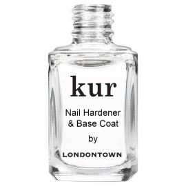 LONDONTOWN kur Nail Hardener and Base Coat, 0.4 Fl Oz (Pack of 1) LONDONTOWN kur Nail Hardener and Base Coat, 0.4 Fl Oz (Pack of 1)