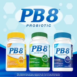 Nutrition Now PB 8 Probiotic Acidophilus For Life* Vegetarian Dietary Supplement for Men and Women, 120 Count Nutrition Now PB 8 Probiotic Acidophilus For Life* Vegetarian Dietary Supplement for Men and Women, 120 Count