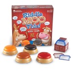Learning Resources Riddle Moo This - Funny Card Games for Kids and Adults, Classroom Learning Games for Kids 5-7, Guess the Clue Game, Family Night Board Game, Vocabulary-Building Word Play