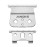 Andis 04850 GTX T-Outliner Stainless Steel Deep Tooth Replacement Blade for Trimmer, Carbon Steel Comfort Edge Blade - Zero Gapped - Polished (Pack of 1)