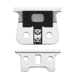 Andis 04850 GTX T-Outliner Stainless Steel Deep Tooth Replacement Blade for Trimmer, Carbon Steel Comfort Edge Blade - Zero Gapped - Polished (Pack of 1) Andis 04850 GTX T-Outliner Stainless Steel Deep Tooth Replacement Blade for Trimmer, Carbon Steel Comfort Edge Blade - Zero Gapped - Polished (Pack of 1)