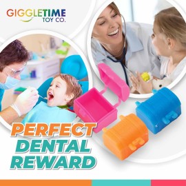 Giggle Time Schooltime Sparkles Tooth Holders for Kids at School .75 inch Box, Tooth Keep Chest Assortment, Tooth Holder For Baby Teeth, Party Favor, Piata Stuffer, Dental Bag, Prizes - 144 Pcs Giggle Time Schooltime Sparkles Tooth Holders for Kids at School .75 inch Box, Tooth Keep Chest Assortment, Tooth Holder For Baby Teeth, Party Favor, Piata Stuffer, Dental Bag, Prizes - 144 Pcs