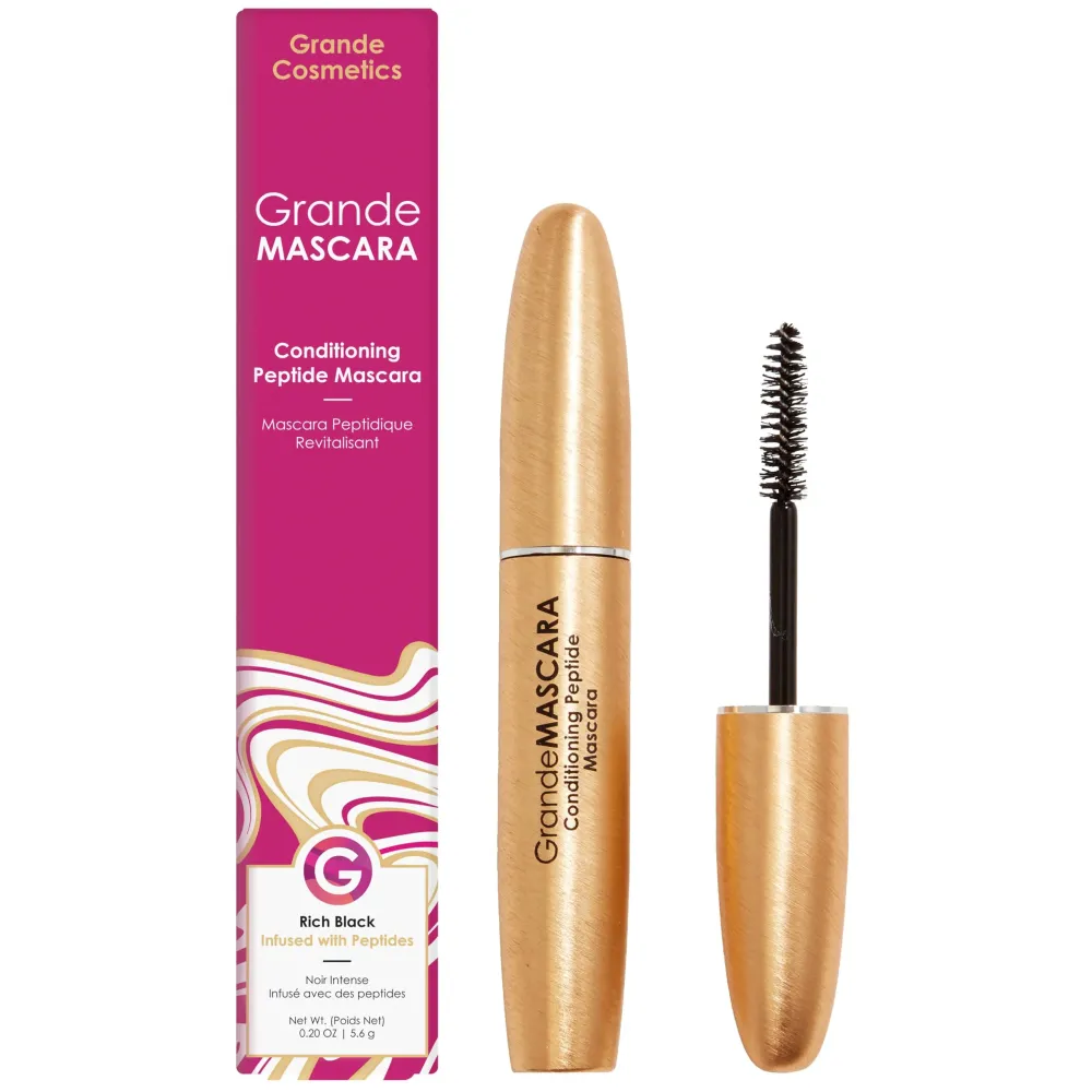 Grande Cosmetics GrandeMASCARA Conditioning, Black, 0.20 Ounce (Pack of 1) Grande Cosmetics GrandeMASCARA Conditioning, Black, 0.20 Ounce (Pack of 1)