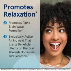 Jarrow Formulas Regular Strength Theanine 100 mg, Dietary Supplement, 60 Capsules, 60 Day Supply Jarrow Formulas Regular Strength Theanine 100 mg, Dietary Supplement, 60 Capsules, 60 Day Supply