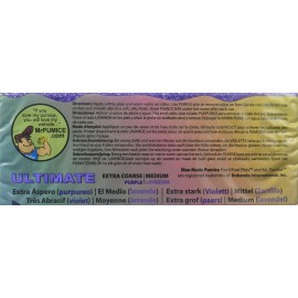 Mr. Pumice Ultimate PUMI Bar, 2-in-1 Callus Remover, Pedicure Stone & Ped File Scrubber for Smooth Feet and Heels, Dual-Grit (Medium + Coarse), 1 Pack Mr. Pumice Ultimate PUMI Bar, 2-in-1 Callus Remover, Pedicure Stone & Ped File Scrubber for Smooth Feet and Heels, Dual-Grit (Medium + Coarse), 1 Pack