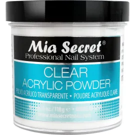 Mia Secret Clear Acrylic Powder (4oz) Mia Secret Clear Acrylic Powder (4oz)