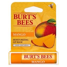 Burt\'s Bees Moisturizing Lip Balm, Mango 0.15 oz (Pack of 4)