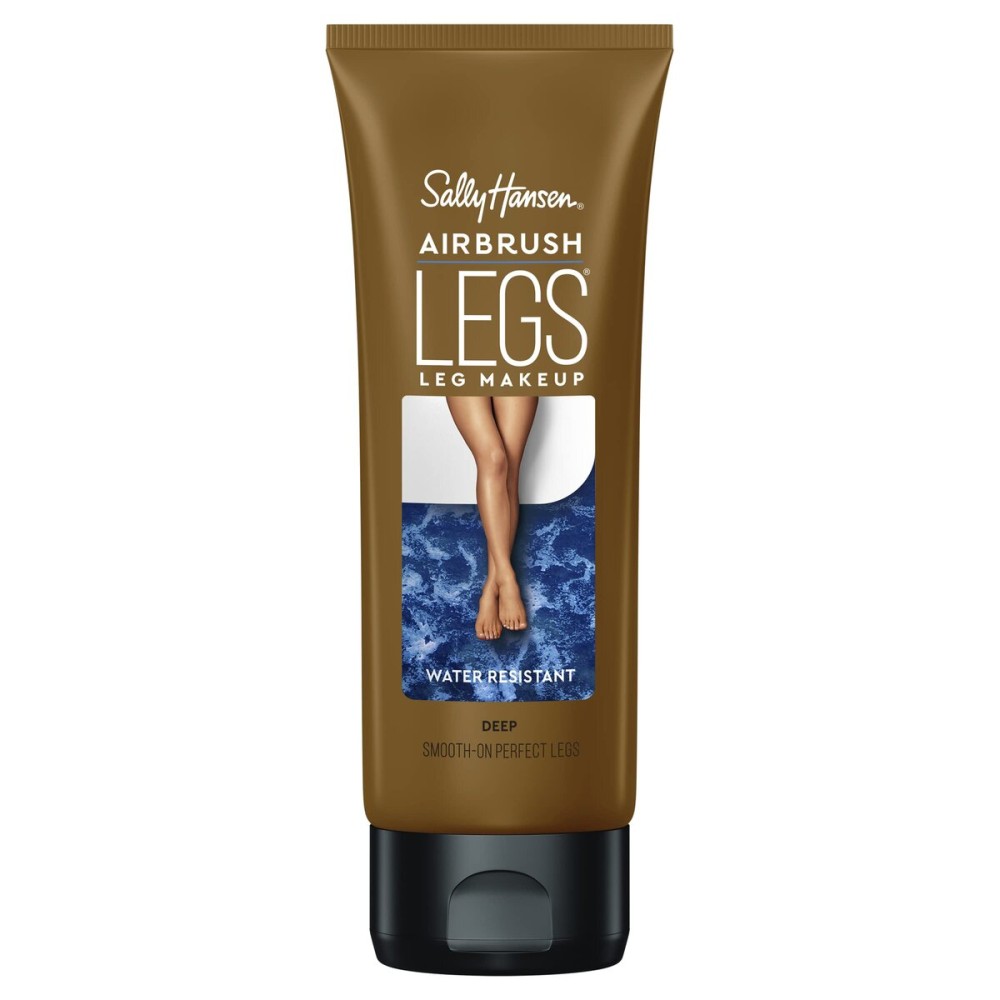 Sally Hansen Airbrush Legs, Leg Makeup, Deep, Easy Application, Flawless Looking Legs, Water Resistant, Transfer Proof Lotion Sally Hansen Airbrush Legs, Leg Makeup, Deep, Easy Application, Flawless Looking Legs, Water Resistant, Transfer Proof Lotion
