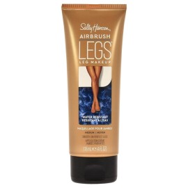 Sally Hansen Airbrush Legs, Leg Makeup, Medium, Easy Application, Flawless Looking Legs, Water Resistant, Transfer Proof Lotion Sally Hansen Airbrush Legs, Leg Makeup, Medium, Easy Application, Flawless Looking Legs, Water Resistant, Transfer Proof Lotion