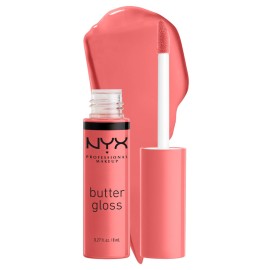 NYX PROFESSIONAL MAKEUP Butter Gloss, Non-Sticky Lip Gloss - Creme Brulee (Natural) NYX PROFESSIONAL MAKEUP Butter Gloss, Non-Sticky Lip Gloss - Creme Brulee (Natural)