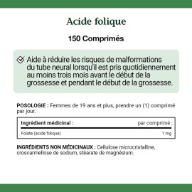 Nature\'s Bounty Folic Acid 1 mg 150 Tablets (Packaging May Vary) Nature\'s Bounty Folic Acid 1 mg 150 Tablets (Packaging May Vary)