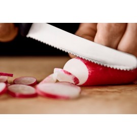 Victorinox 6.7833.6 Swiss Classic Tomato and Table Knife Set for Everyday Family Dining Serrated Blade in Black, Set of 6 Victorinox 6.7833.6 Swiss Classic Tomato and Table Knife Set for Everyday Family Dining Serrated Blade in Black, Set of 6