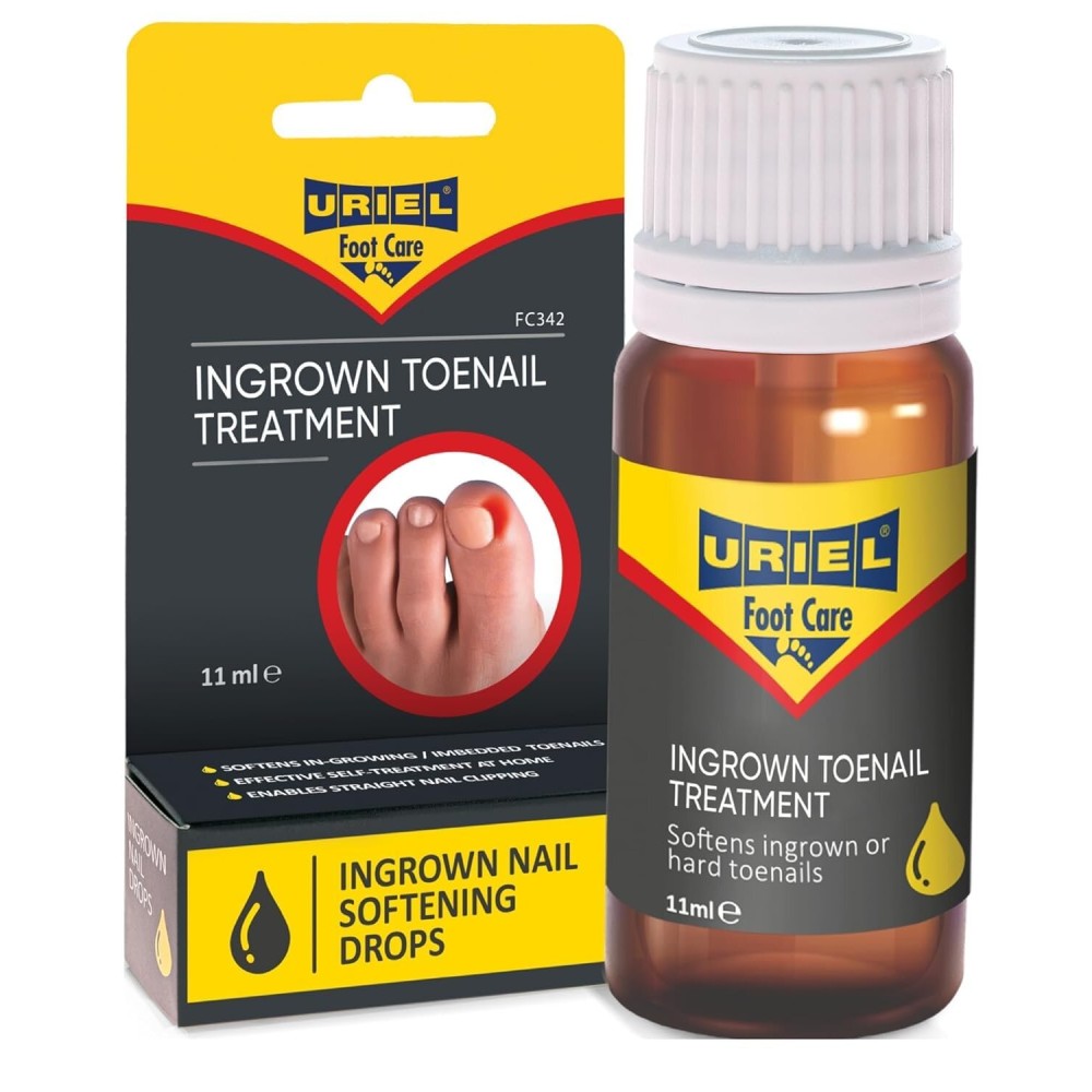 URIEL UPGRADED Ingrown Toenail Treatment, Ingrown Toenail Removal Kit, Ingrown Toenail Corrector, Ingrown Nail Kit Ingrown Toenail Tool 11 ml URIEL UPGRADED Ingrown Toenail Treatment, Ingrown Toenail Removal Kit, Ingrown Toenail Corrector, Ingrown Nail Kit Ingrown Toenail Tool 11 ml
