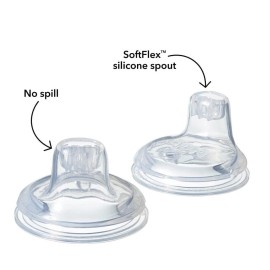Nuby 6 Pack Replacement Silicone Spouts for The Nuby *No Spill Easy Grip Cup* Nuby 6 Pack Replacement Silicone Spouts for The Nuby *No Spill Easy Grip Cup*