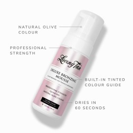 Loving Tan Deluxe Self Tanning Bronzing Mousse, Ultra Dark - Streak Free, Professional Quality Sunless Tanning - Up to 5 Self Tanner Applications per Bottle, Cruelty Free - 4 FL Oz Loving Tan Deluxe Self Tanning Bronzing Mousse, Ultra Dark - Streak Free, Professional Quality Sunless Tanning - Up to 5 Self Tanner Applications per Bottle, Cruelty Free - 4 FL Oz