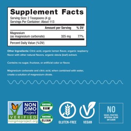 Natural Vitality Calm, Magnesium Citrate Supplement, Anti-Stress Drink Mix Powder, Gluten Free, Vegan, & Non-GMO, Raspberry Lemon, 16 oz Natural Vitality Calm, Magnesium Citrate Supplement, Anti-Stress Drink Mix Powder, Gluten Free, Vegan, & Non-GMO, Raspberry Lemon, 16 oz