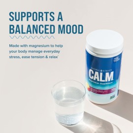 Natural Vitality Calm, Magnesium Citrate Supplement, Anti-Stress Drink Mix Powder, Gluten Free, Vegan, & Non-GMO, Raspberry Lemon, 16 oz Natural Vitality Calm, Magnesium Citrate Supplement, Anti-Stress Drink Mix Powder, Gluten Free, Vegan, & Non-GMO, Raspberry Lemon, 16 oz