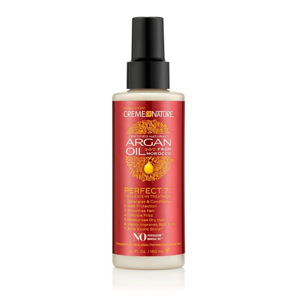 Creme of Nature, Argan Oil for Hair, Perfect 7-in-1 Leave-in Treatment, for Healthy Hair with Exotic Shine, 5.1 Fl Oz (Package May Vary) Creme of Nature, Argan Oil for Hair, Perfect 7-in-1 Leave-in Treatment, for Healthy Hair with Exotic Shine, 5.1 Fl Oz (Package May Vary)
