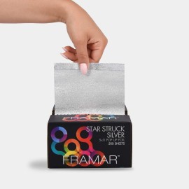 Framar Silver Hair Foils For Highlighting - Pop Up Hair Foil For Hair Highlighting, Highlight Foils For Hair, Aluminum Foil Sheets, Salon Foils For Hair Stylist, Non Slip 500 Pop Up Foil Sheets Framar Silver Hair Foils For Highlighting - Pop Up Hair Foil For Hair Highlighting, Highlight Foils For Hair, Aluminum Foil Sheets, Salon Foils For Hair Stylist, Non Slip 500 Pop Up Foil Sheets