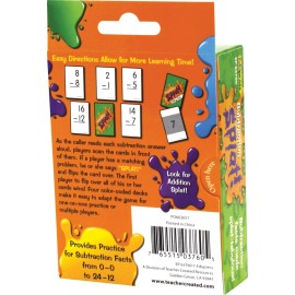 Edupress Math Splat Game: Subtraction Grades 2+ (EP63760) , 3.5 H x 5.625 L x 2.25 W Edupress Math Splat Game: Subtraction Grades 2+ (EP63760) , 3.5 H x 5.625 L x 2.25 W