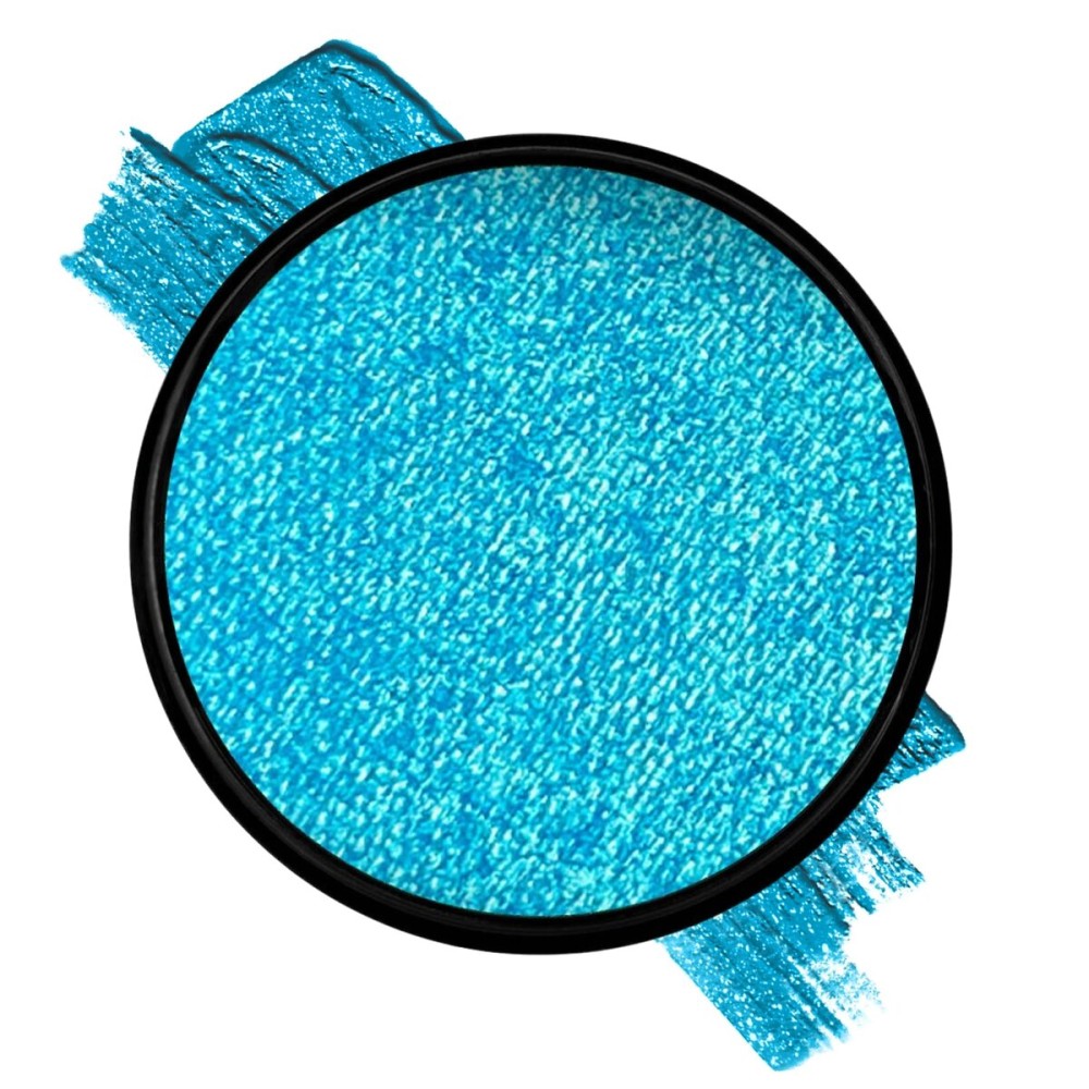 Mehron Paradise FX Metallics - Metallic Blue 1.4 oz | Professional Water Activated Shimmering Metallic Paint for Raves, Costumes, Special Effects, Halloween, Stage, Screen, Theater & Cosplay FX Mehron Paradise FX Metallics - Metallic Blue 1.4 oz | Professional Water Activated Shimmering Metallic Paint for Raves, Costumes, Special Effects, Halloween, Stage, Screen, Theater & Cosplay FX