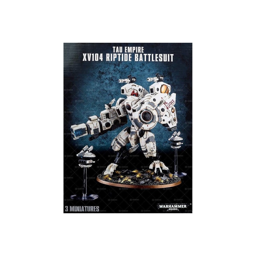GAMES WORKSHOP Warhammer 40k - Tau XV104 Exo-Armure Riptide, 99120113030 GAMES WORKSHOP Warhammer 40k - Tau XV104 Exo-Armure Riptide, 99120113030