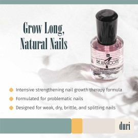 duri Rejuvacote 1 Nail Growth System - Original Maximum Strength Formula - Nail Strengthener and Nail Growth - Base and Top Coat - Pack of 2 - 0.45 fl. oz. duri Rejuvacote 1 Nail Growth System - Original Maximum Strength Formula - Nail Strengthener and Nail Growth - Base and Top Coat - Pack of 2 - 0.45 fl. oz.