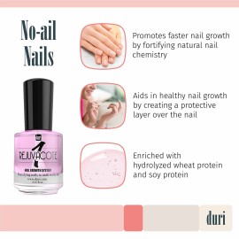 duri Rejuvacote 1 Nail Growth System - Original Maximum Strength Formula - Nail Strengthener and Nail Growth - Base and Top Coat - Pack of 2 - 0.45 fl. oz. duri Rejuvacote 1 Nail Growth System - Original Maximum Strength Formula - Nail Strengthener and Nail Growth - Base and Top Coat - Pack of 2 - 0.45 fl. oz.