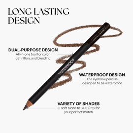 Sorme\' Treatment Cosmetics Natural Definitive Waterproof Eyebrow Pencil, Rich Brown, 0.04 Ounce (Pack of 1) Sorme\' Treatment Cosmetics Natural Definitive Waterproof Eyebrow Pencil, Rich Brown, 0.04 Ounce (Pack of 1)