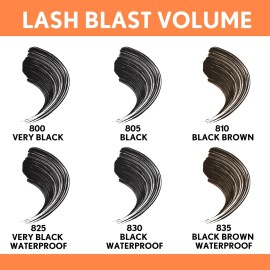 CoverGirl Lash Blast Volume Waterproof Mascara Makeup, Long-Wearing, Smudge-Proof, Cruelty Free, Very Black, 1 Count CoverGirl Lash Blast Volume Waterproof Mascara Makeup, Long-Wearing, Smudge-Proof, Cruelty Free, Very Black, 1 Count