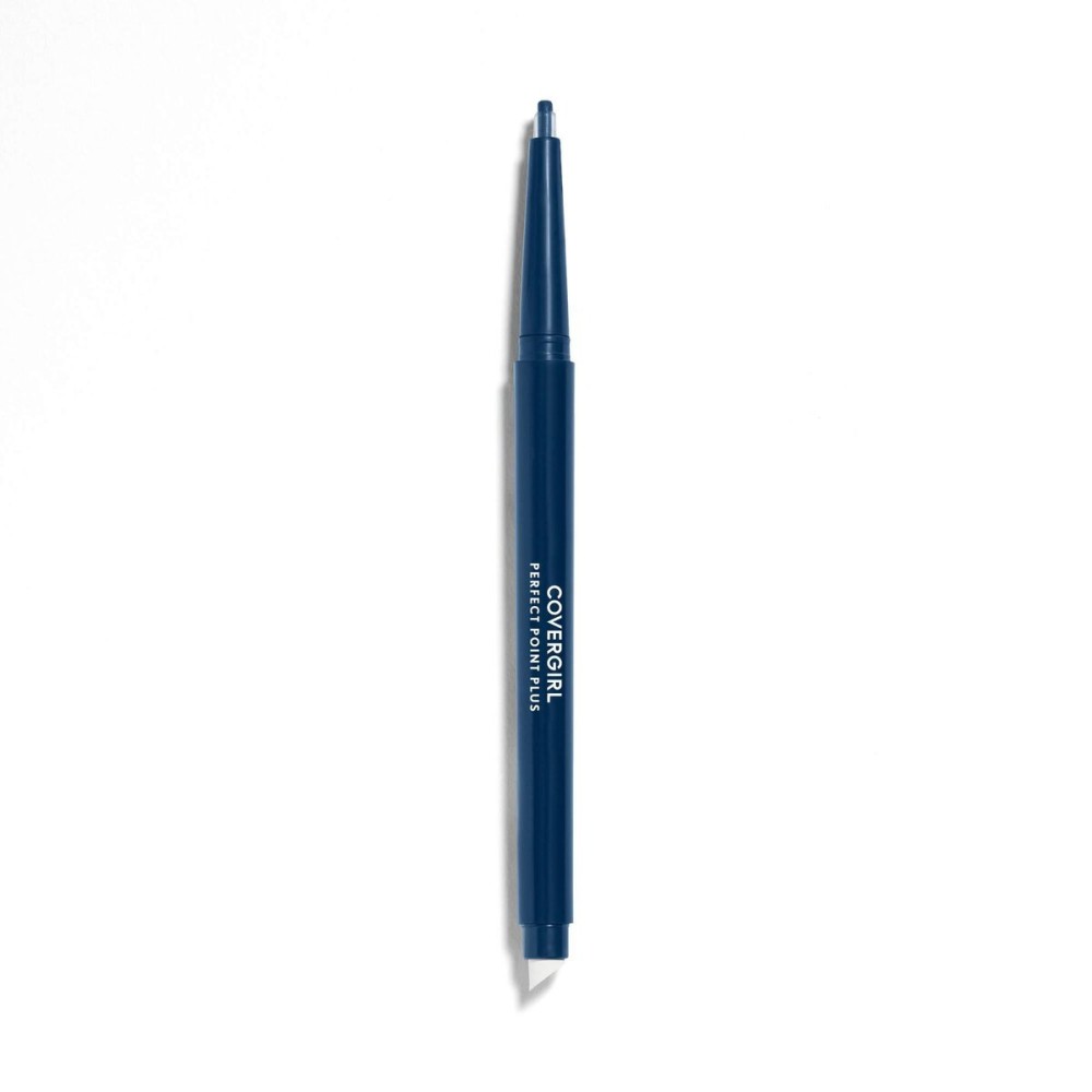 CoverGirl Perfect Point Plus Eyeliner Pencil, Midnight Blue, Long-Lasting, Versatile Navy, Soft Smudging Tip, No Sharpening Needed, Pack of 1 CoverGirl Perfect Point Plus Eyeliner Pencil, Midnight Blue, Long-Lasting, Versatile Navy, Soft Smudging Tip, No Sharpening Needed, Pack of 1