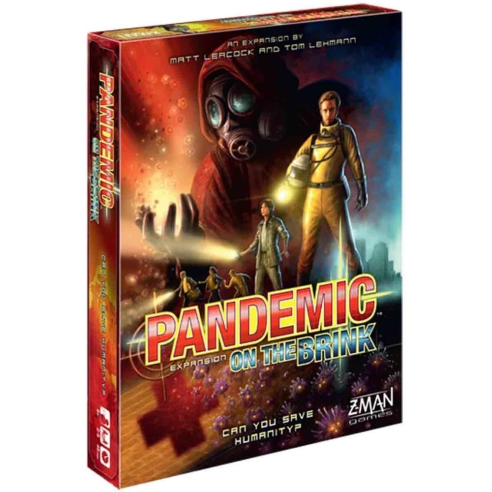 Asmodee Pandemic on the Brink Board Game EXPANSION - Face New Challenges and Save Humanity, Cooperative Strategy Game for Kids and Adults, Ages 8+, 2-5 Players, 45 Minute Playtime
