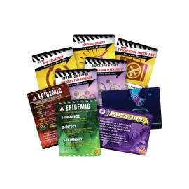 Asmodee Pandemic on the Brink Board Game EXPANSION - Face New Challenges and Save Humanity, Cooperative Strategy Game for Kids and Adults, Ages 8+, 2-5 Players, 45 Minute Playtime